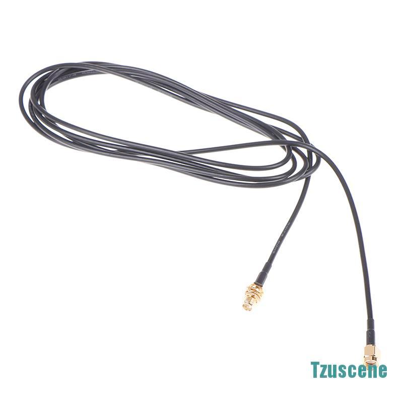 1 dây cáp nối dài ăng ten WiFi RG174 RP-SMA male tới female dài 1m | BigBuy360 - bigbuy360.vn