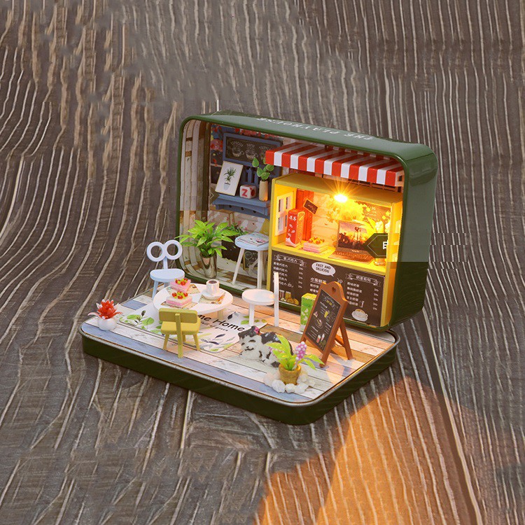 Mô hình nhà DIY Doll House Theater Series S931 - S933 Kèm Bộ dụng cụ