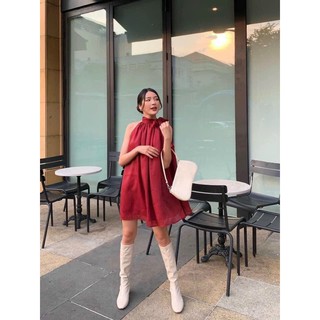 ĐẦM ĐỎ CỔ YẾM (KÈM VIDEO HÌNH THẬT)
