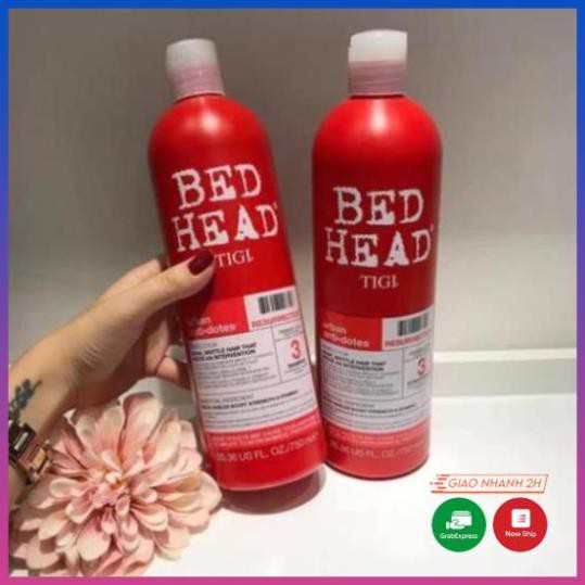 [Chính Hãng] [HÀNG HOT]  TIGI BED HEAD ĐỎ - CẶP DẦU GỘI + XẢ PHỤC HỒI HƯ TỔN - 2 CHAI 750ML Chuẩn chính hãng USA | BigBuy360 - bigbuy360.vn