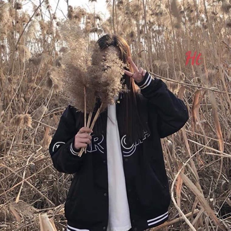 Áo khoác bomber mặt quỷ HT12