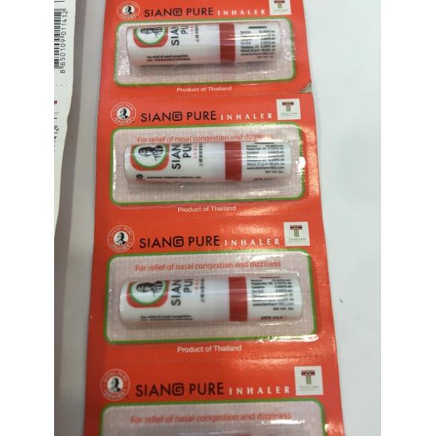 Ống Hít Thái Lan 2 in 1 -Amipharma - FREESHIP 99k