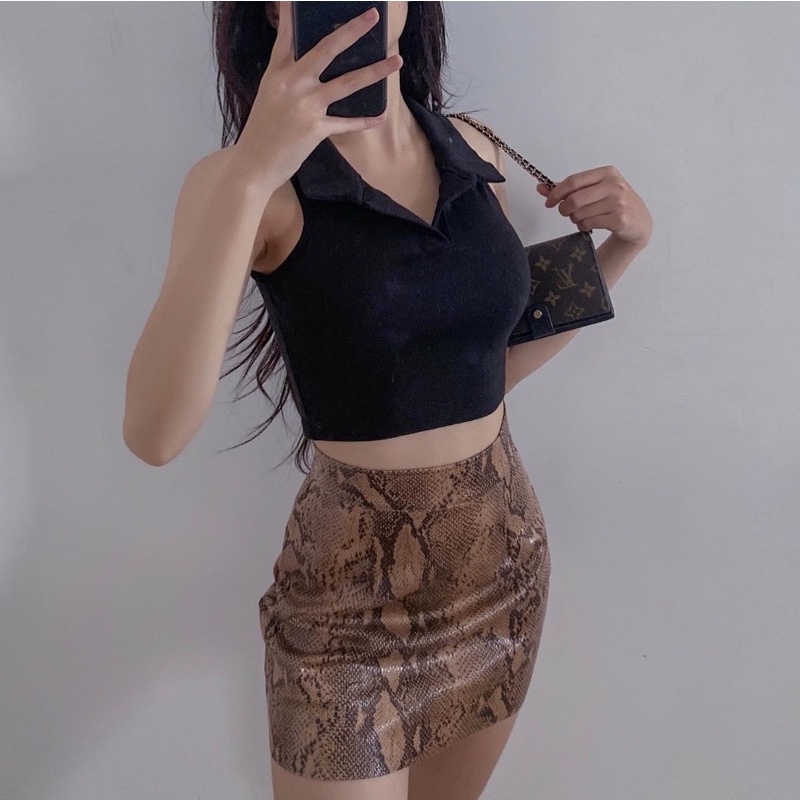 ÁO POLO CROPTOP SÁT NÁCH