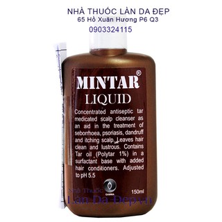  (CHÍNH HÃNG Làn Da Đẹp) MINTAR LIQUID - Dầu gội nấm