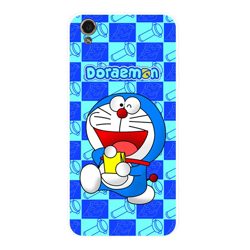 Ốp Lưng Silicone Mềm In Hình Doraemon Cho Oppo A37 A3 A5 A3S F1S F3 F5 F7 F9 A7 A5S A83 A39 A57 A33 Neo 7