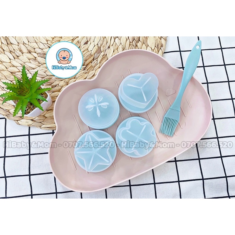 SET 4 KHUÔN LÀM BÁNH CHO BÉ