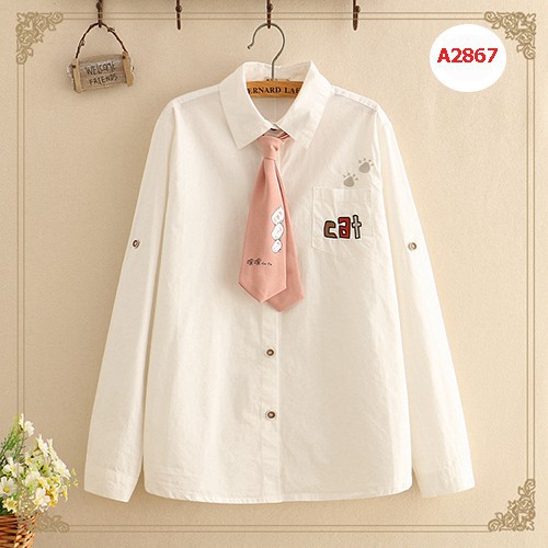 Áo sơ mi K2D Shop phong cách Nhật A2867