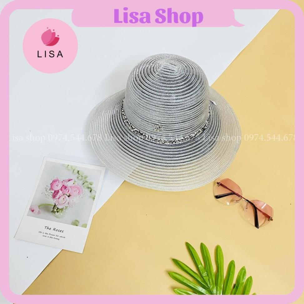 [FREESHIP- HÀNG CAO CẤP] Mũ đi biển, nón đi nắng vành rộng lưới siêu cá tính hot trend 2021, M12