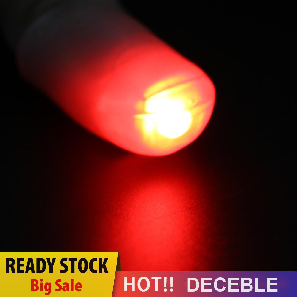 Pop It Fidget Đồ chơi 2pcs Magic Trick LED Finger Lamp Thumbs Light Halloween Đồ chơi Party Tool