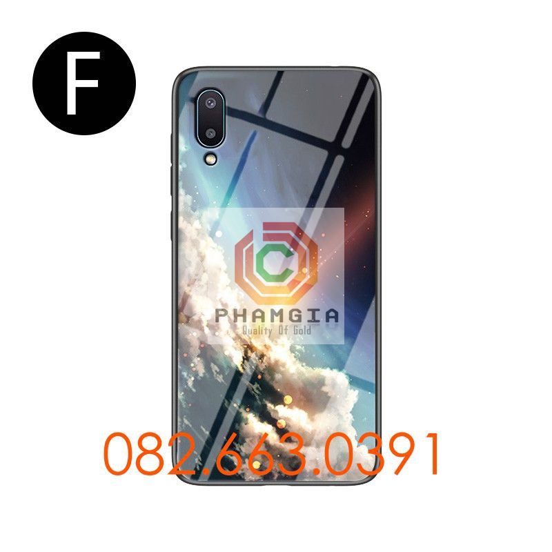 Ốp lưng ép kính Samsung A02 hình vũ trụ siêu đẹp