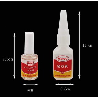 Keo Gắn Đá Dán Móng Waloc Siêu Chắc 15ml