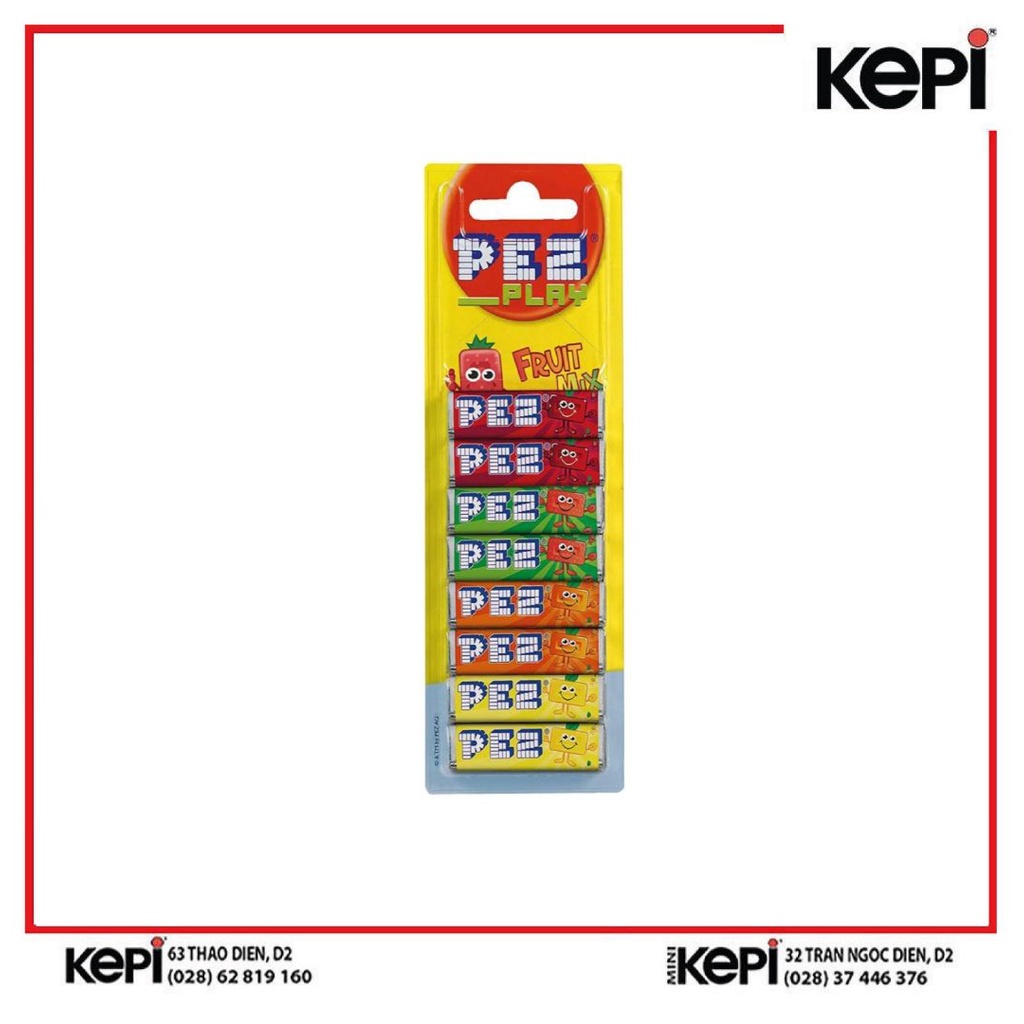 Kẹo Pez Trái Cây /T&S Pez Candy Refills 68g Fruit