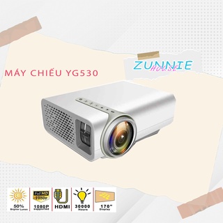   Tặng sticker + dây HDMI  Máy chiếu LED projector  – máy chiếu mini YG530 chính hãng LEJIADA chất lượng hình ảnh fullhd 