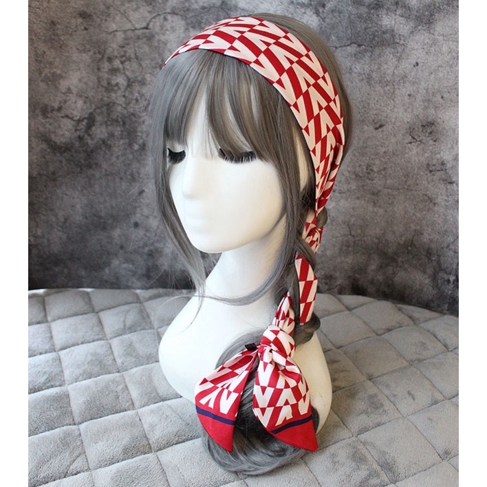 Khăn choàng cổ thắt nơ Khăn thắt nơ áo sơ mi - Khăn turban