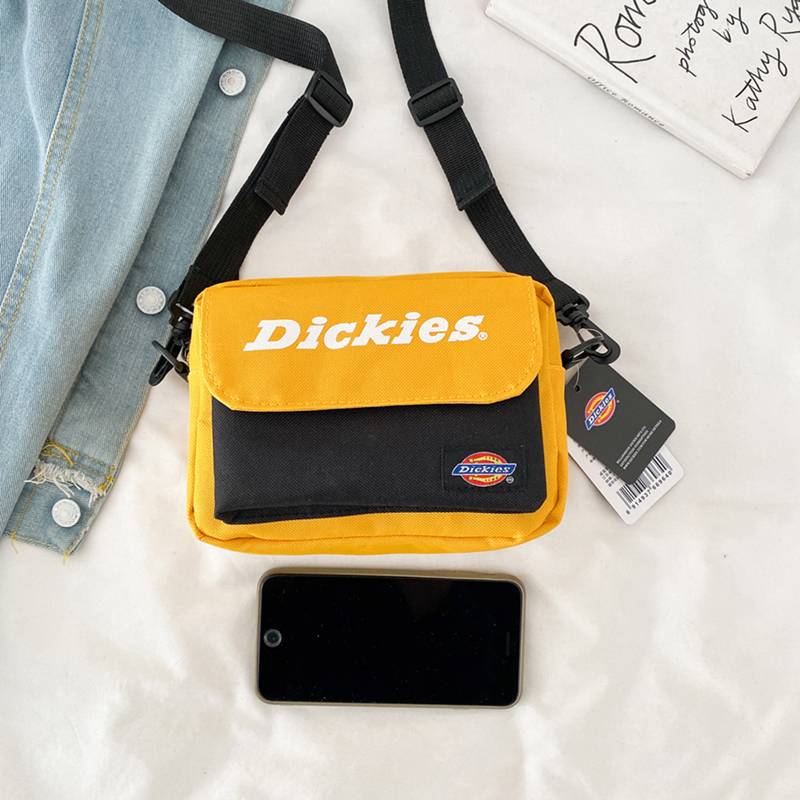Dickies Leisure Crossbody Bag Túi đeo Vai Thể Thao Thời Trang Hàn Quốc Unisex Túi Vuông Nhỏ