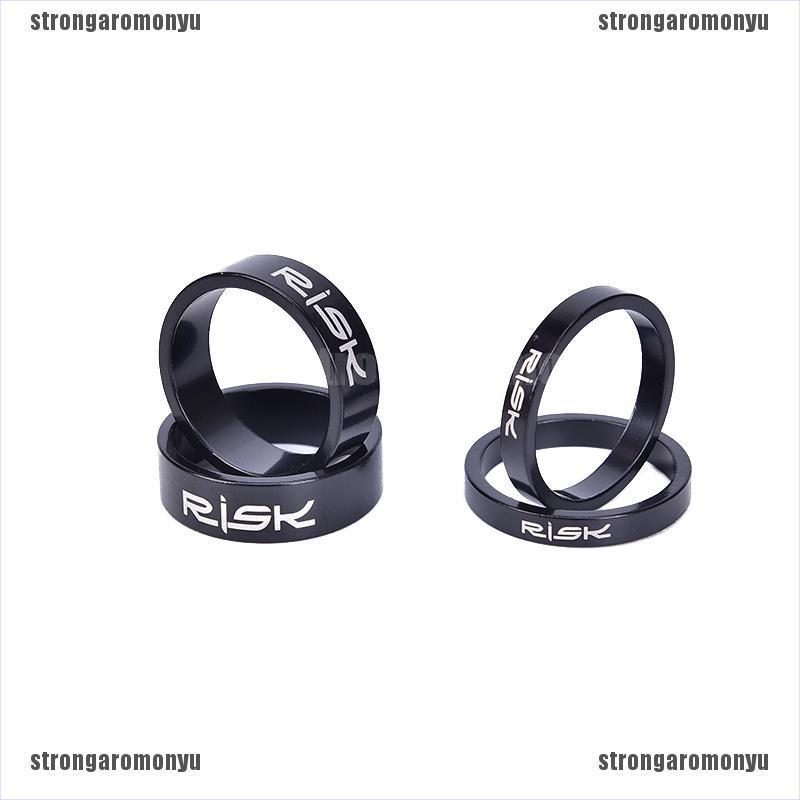 4 Vòng Chêm Cổ Xe Đạp Bằng Hợp Kim Nhôm 5 / 10mm