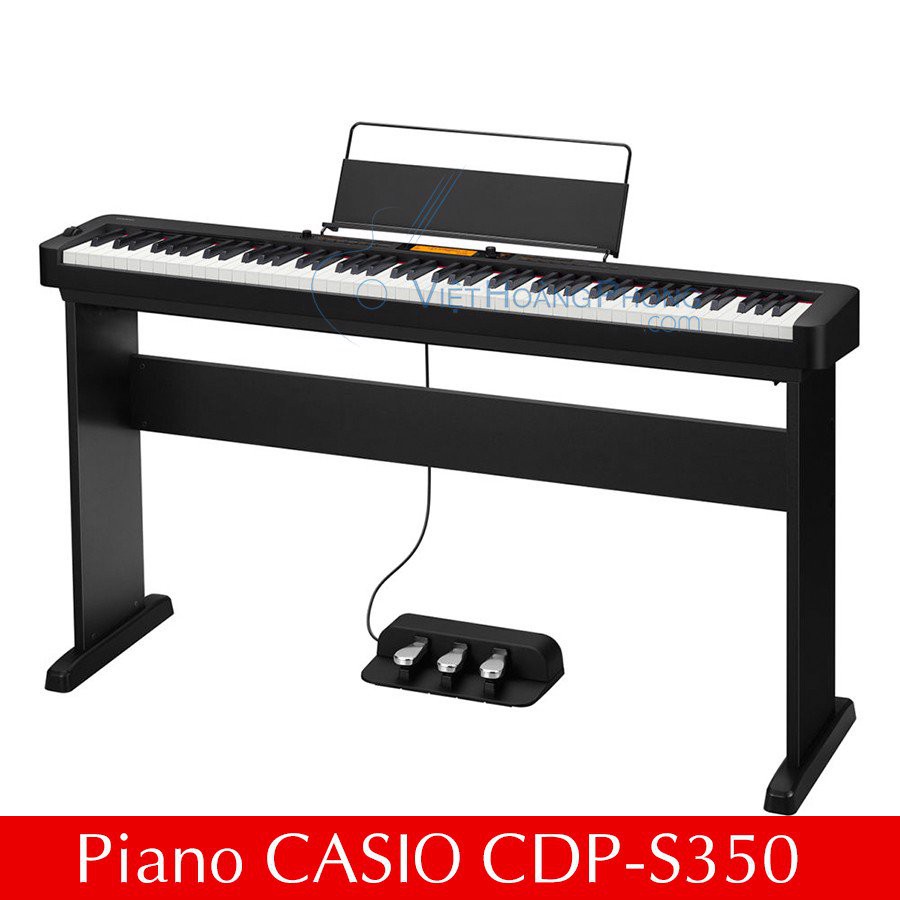 Đàn Piano Điện Casio CDP-S350 Kèm Giá nhạc + Pedal 3 + Chân đàn-viethoangphong.com