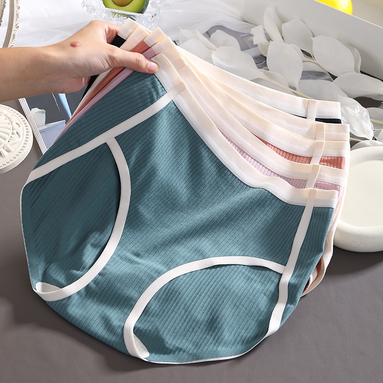 Plus Quần Lót Chất Liệu Cotton Cỡ Lớn 40-100Kg Dành Cho Nữ