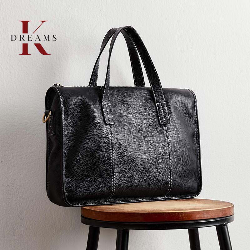 Cặp Công Sở Cao Cấp - Kèm Phiếu Bảo Hành - Túi da nam dáng Briefcase Bag K9109879 | BigBuy360 - bigbuy360.vn