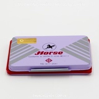 set hộp Tampon và hộp mực đóng dấu Horse