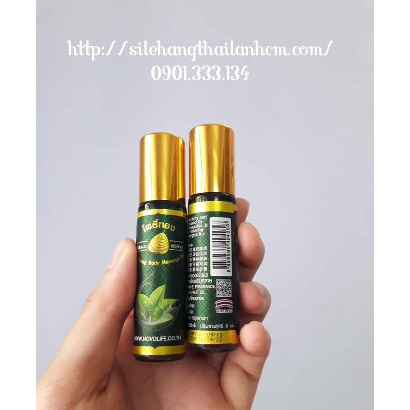 [combo 12 chai ] Green herb dầu lăn bồ đề - 8cc