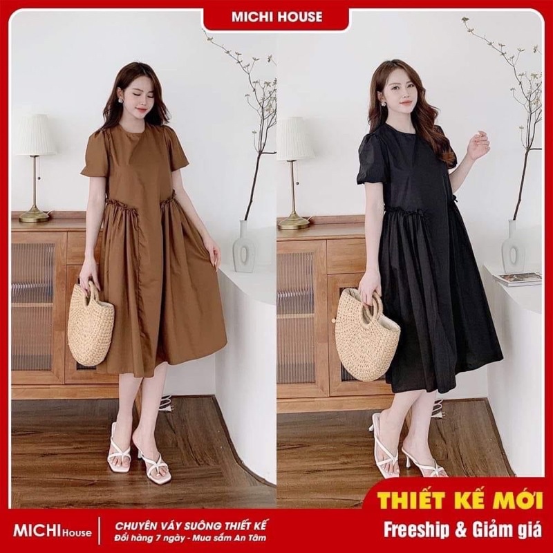 Đầm maxi bigsize dáng suông 55-90ký ( ML1002)
