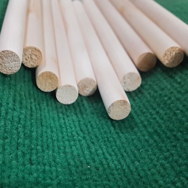 Thanh Gỗ  Tròn  Làm Macrame