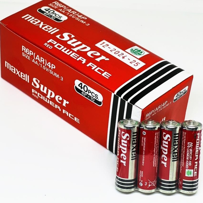 Pin AA Maxell Pin Tiểu Super Power Chính Hãng