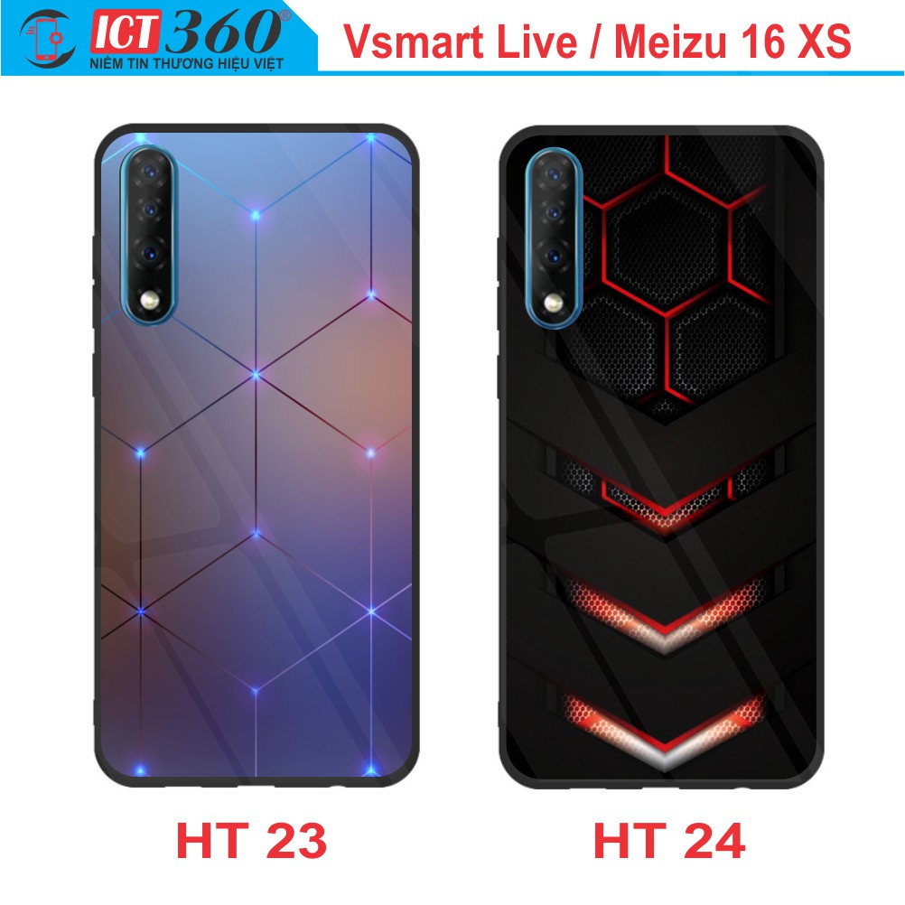 Ốp Lưng Kính VSMART LIVE/ MEIZU 16 XS - In Theo Yêu Cầu - Hình 3D