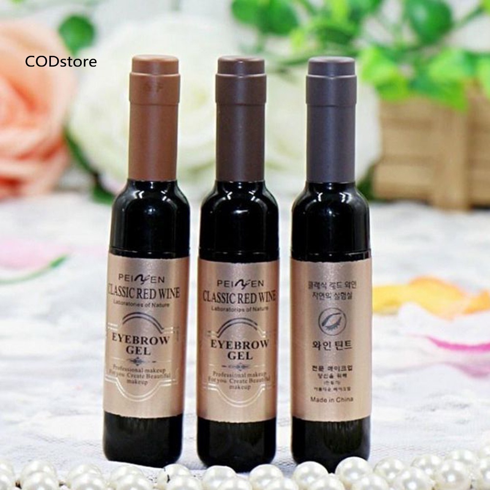 [Hàng mới về] Gel nhuộm lông mày dạng lột lâu trôi chất lượng cao kiểu dáng chai rượu độc đáo | BigBuy360 - bigbuy360.vn