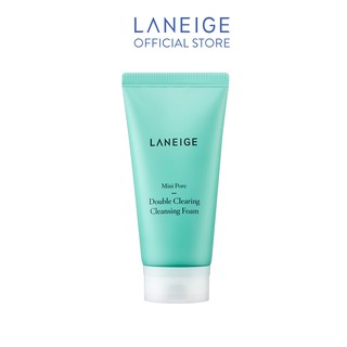 Sữa Rửa Mặt Làm Sạch Sâu Lỗ Chân Lông Laneige Mini Pore Double Clearing Cleansing Foam 150ml