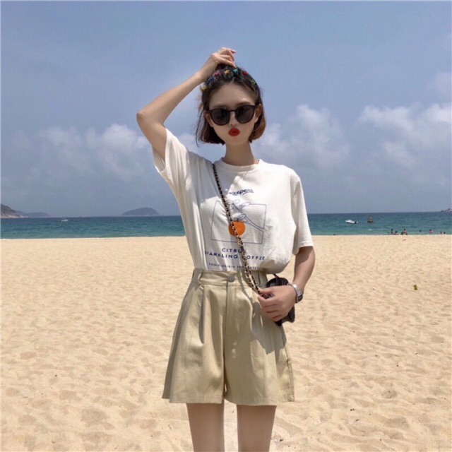 [ Mã FAMAYWA giảm 10K đơn 50K] Quần short kaki ống rộng | BigBuy360 - bigbuy360.vn