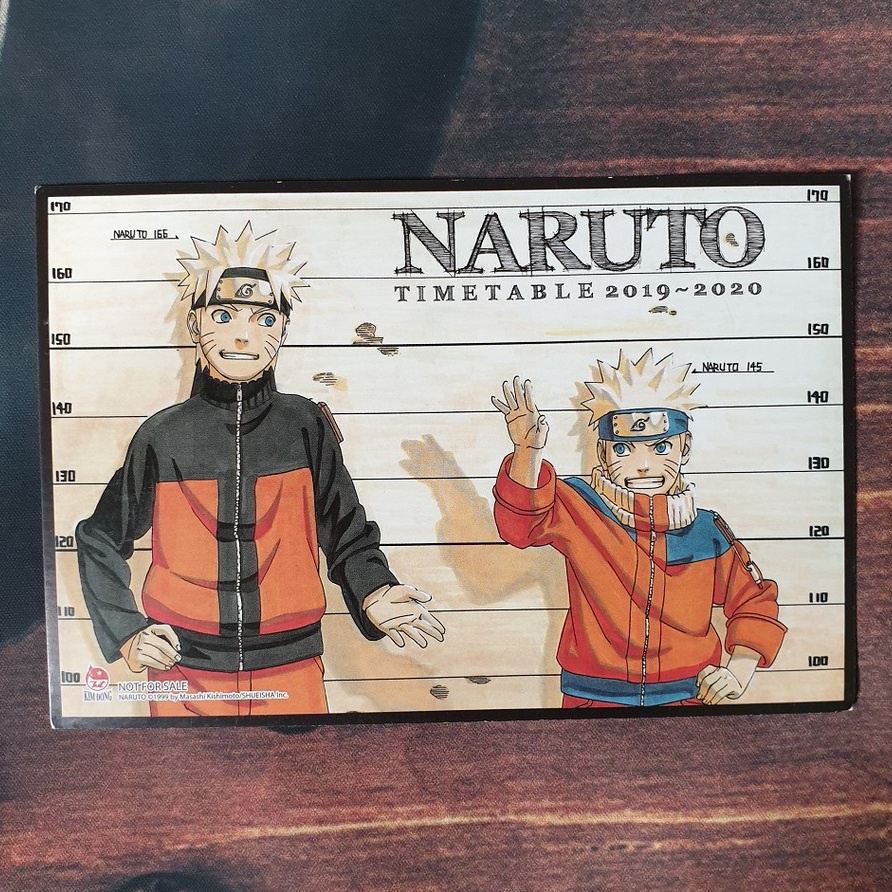 Postcard - Manga Naruto Boruto