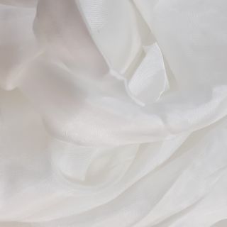 Vải lụa trơn màu trắng