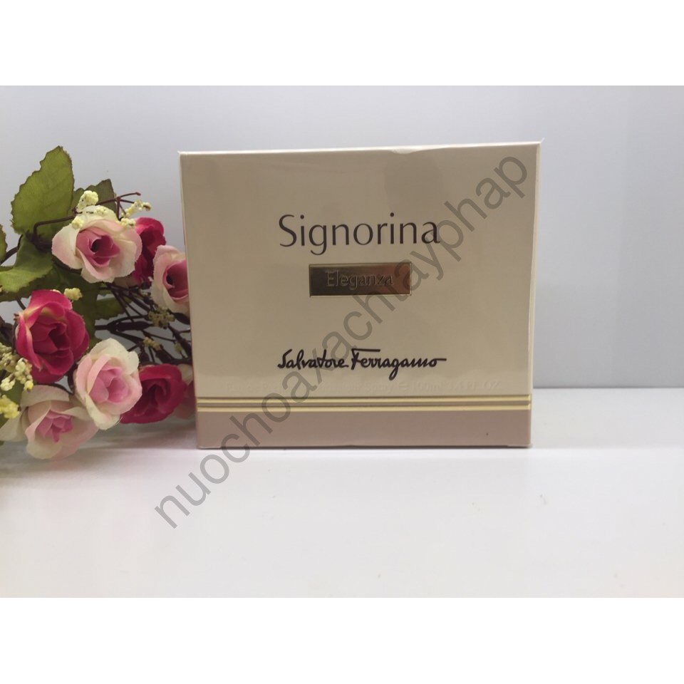 Nước Hoa Nữ  SIGNORINA FERRAGAMO HỒNG [CÓ VIDEO]