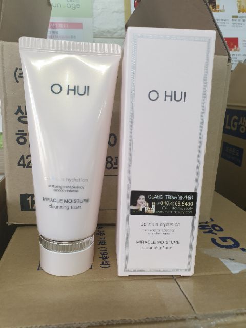 SỮA RỬA MẶT OHUI HỒNG MIRACLE 200ml