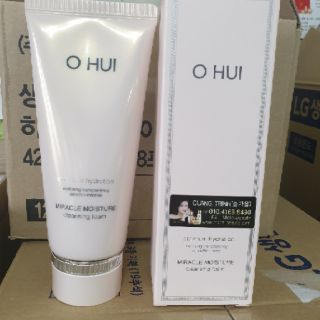 SỮA RỬA MẶT OHUI HỒNG MIRACLE 200ml