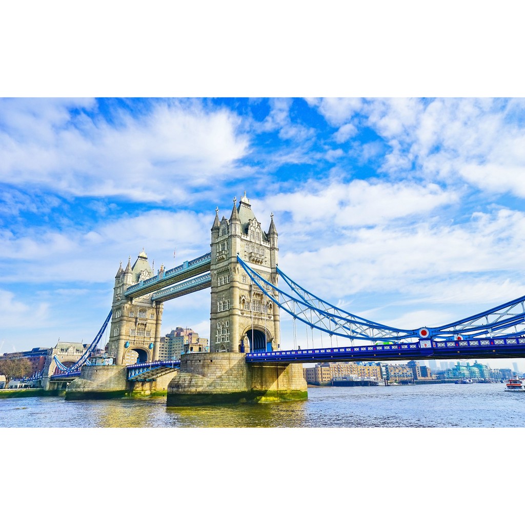 Bộ Tranh Xếp Hình Minh Châu 1000 Mảnh Ghép Kích Thước 50x80cm – London Bridge