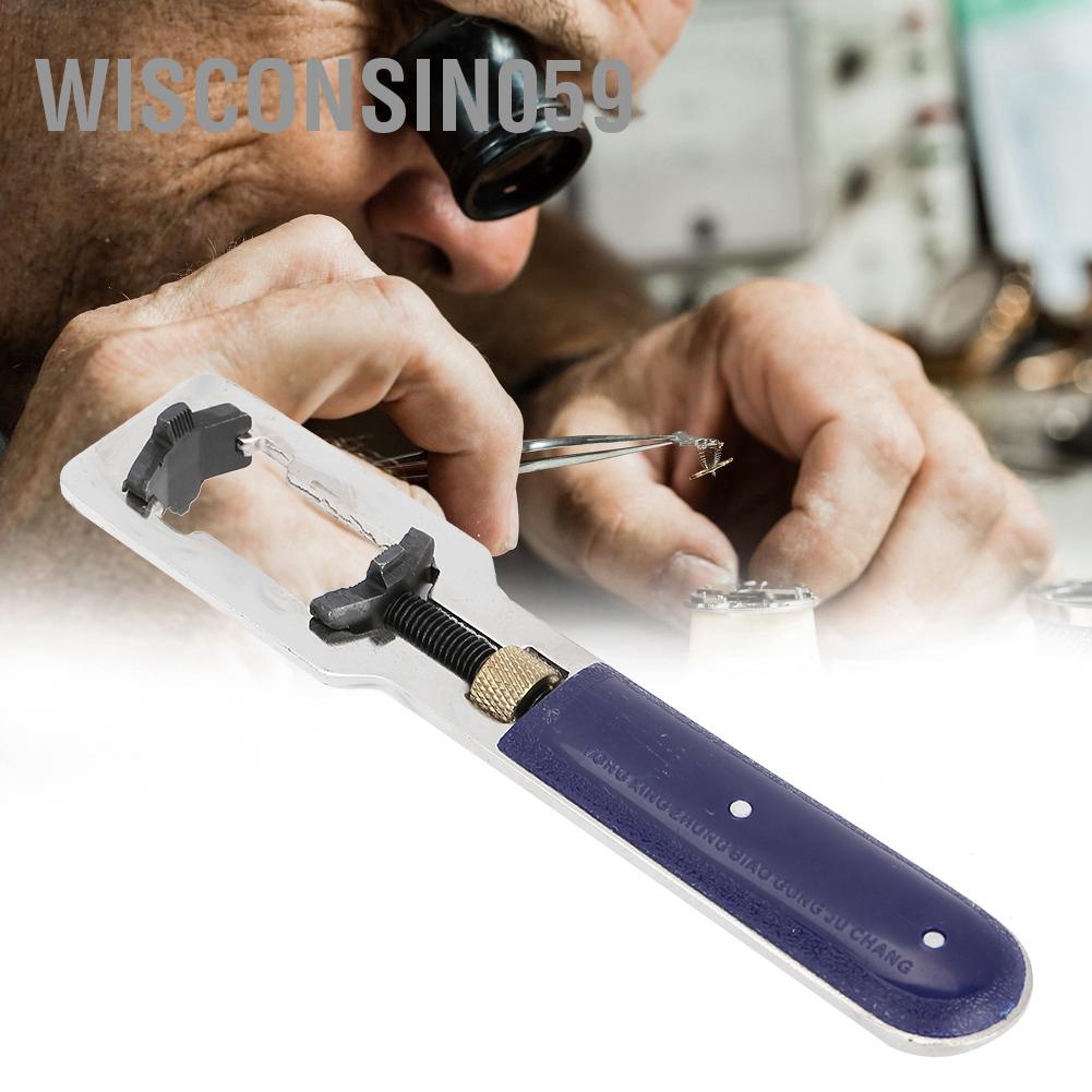 Dụng cụ sửa chữa đồng hồ Đa năng Bộ ba hàm Mặt sau Đồng Mở nắp