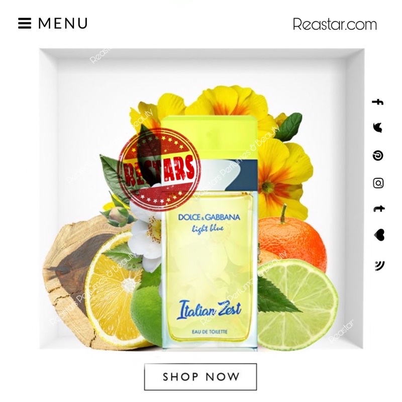 Nước Hoa Nữ D&G Light Blue Italian Zest 5ml/10ml | BigBuy360 - bigbuy360.vn