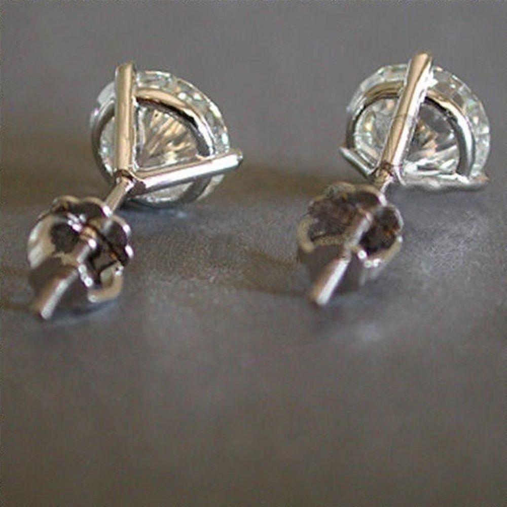 MELODG Khuyên Tai Tròn Lấp Lánh Thời Trang Cho Nam Và Nữ