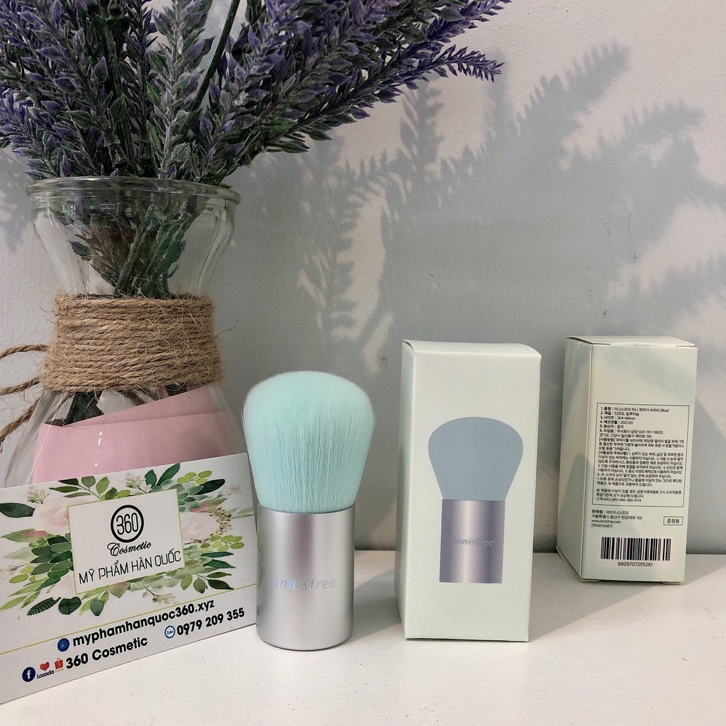 Cọ Tán Phấn Phủ Mini Innisfree Mini Power Brush (Blue)