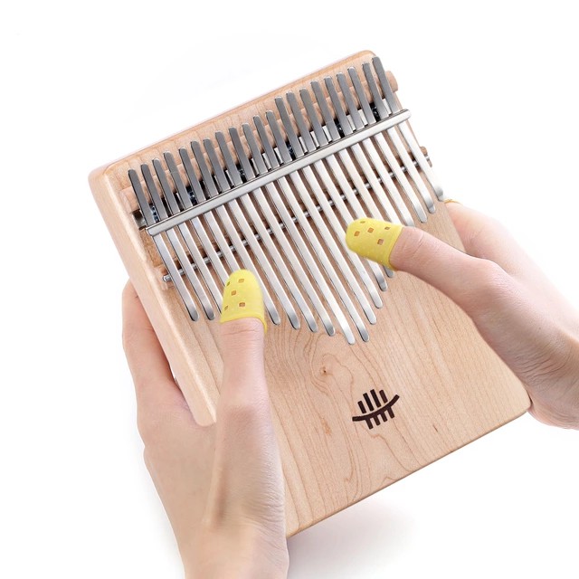 Đàn kalimba 21 phím HLURU Tặng búa chỉnh âm âm vang phím chuẩn