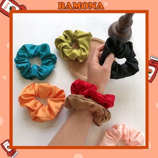 Cột Tóc Vải Scrunchies Dây Buộc Tóc Scrunchies Nhiều Màu Hàn Quốc SC03