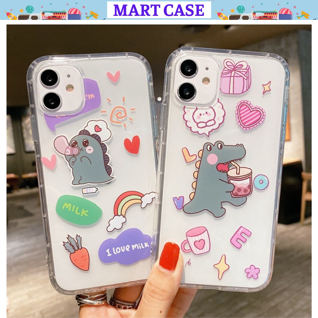 Ốp iphone - Ốp lưng iphone I LOVE MILK chất đẹp 6/6plus/6s/6splus/7/7plus/8/8plus/x/xs/xr/11/12/pro/max/MART CASE