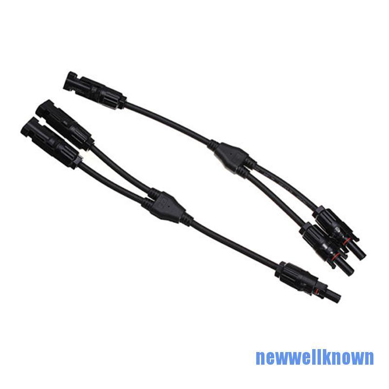 Đầu Nối Chữ Y Cho Bảng Điều Khiển Năng Lượng Mặt Trời Newwellknown 0610 Mc4 M / M / F / F / M