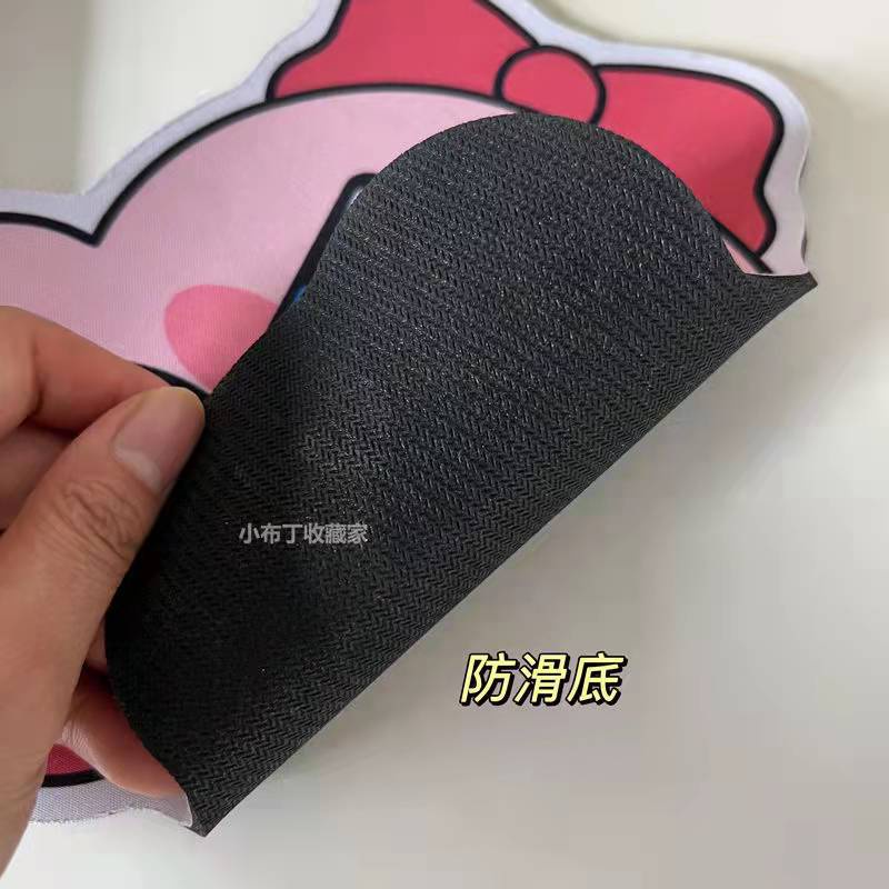 Miếng Lót Chuột Bàn Phím Máy Tính In Hoạt Hình Sanrio Kirby Kuromi Dễ Thương Chống Trượt