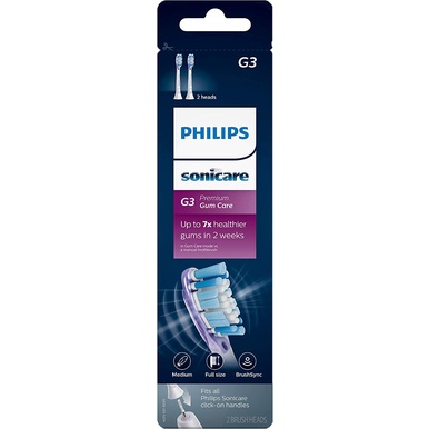 Đầu bàn chải điện Philips Sonicare các loại C1, C2, G2, W, C3, G3 Mẫu mới (Hàng Mỹ)