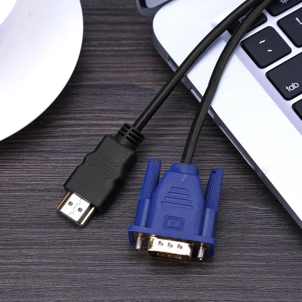 Dây cáp điều hợp ghép nối HDMI qua VGA HDTV