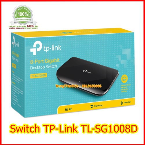 Thiết Bị Chia Mạng Switch TP-Link TL-SG1008D